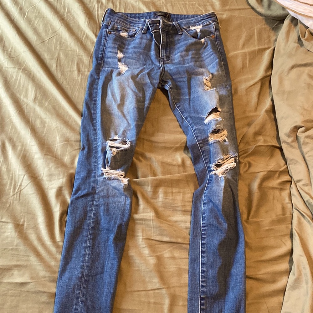 A&F Super Skinny Jeans